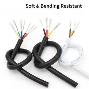UL2464 2 3 4 5 6 7 8 9 10 çekirdek 16 18 20 22 AWG yumuşak çok çekirdekli PVC yalıtınız kontrol kablosu çok telli tel - Product Image 3