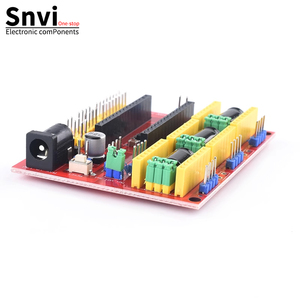 CNC 3D yazıcı parçaları Reprap kalkan V3 gravür makinesi Arduino geliştirme B için A4988 step Motor sürücü genişletme kartı