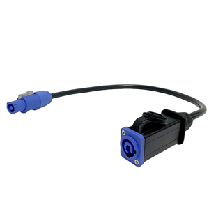 FCONNR INput Output Engineering 3コアパワーコンカプラー電子エクステンダーコネクタケーブルハウジングケースボックスクリップ付き - Product Image 4