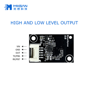 Sensor de presencia humana Sensor de radar de onda milimétrica compatible con OEM MIIGAN 2. 24GHZ Módulo de radar de onda milimétrica de 24GHZ - Product Image 4