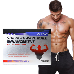 WXW Healthcare Male <strong>Power</strong> Support for Men Performance Products Film Candy Men Supplements <strong>Hormones</strong> Maca Root Film Strips - Product Image 1