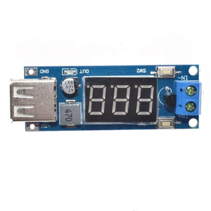 DC-DC降圧モジュール2線式電圧計5VUSB充電器または電源入力4.5V-40V出力5 V/2A - Product Image 2