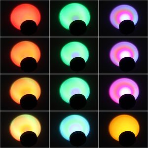 16 màu sắc tự sướng bầu không khí thông minh cầu vồng hoàng hôn chiếu đèn ánh sáng hoàng hôn đèn chiếu - Product Image 4