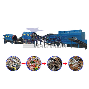 Stadtabfallwirtschaft msw kunststoff- und metall-sortiersysteme maschinenhersteller abfalltrennung recycling produktionslinie anlage