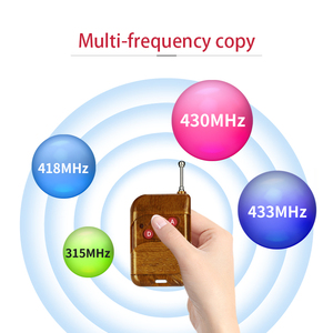 RF Multi-frequency 315M 433M 418M 430MHz Garage Door Lighting Electric vehicle Clone Duplicator Wireless Remote Control - Product Image 6