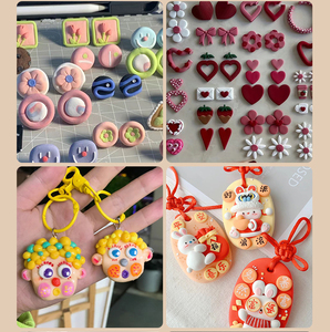 Handgemachter 24-Farben-Polymer-Ton-DIY-Kit 500 gr/beutel Ofen backen geformter PVA-Modell ierton für pädagogisches Spielzeug