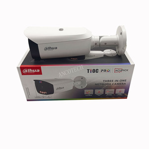Câmera de rede inteligente inteligente Dahua IPC-HFW3849T1-AS-PV-PRO 8MP, alarme de som e luz para uso externo, luz dupla inteligente, bala WizSense, novidade