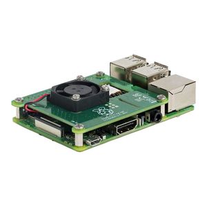 <strong>Raspberry</strong> <strong>Pi</strong> 4B/3B+ <strong>Ethernet</strong> POE <strong>Power</strong> Supply Module ICs Expansion Board with Fan Cooling POE HAT for Better Connectivity - Product Image 2