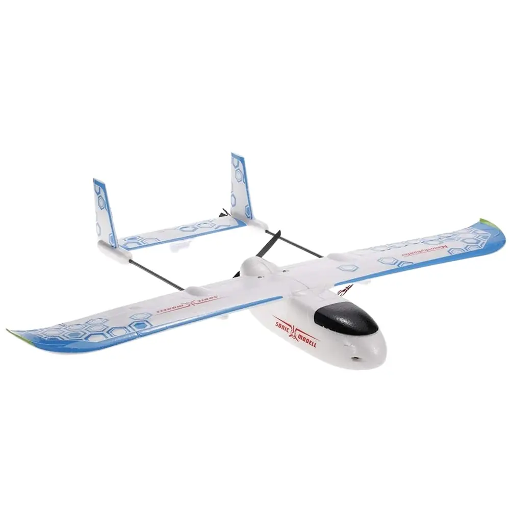 Sonicmodell pesawat RC Nano Skyhunter, mainan DIY hobi FPV EPO sayap tetap, pesawat RC Nano Skyhunter 780mm