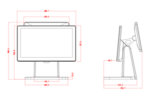 Liverdol POS hệ thống máy tính để bàn Phần Cứng Máy Bán Lẻ điểm của hệ thống bán Windows tất cả trong một tiền mặt đăng ký POS Hệ thống thiết bị đầu cuối - Product Image 5