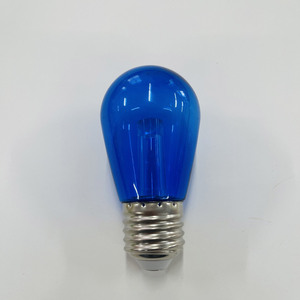 S14 2W E27 renkli LED küre ampul 220V Ac kırmızı sarı mavi yeşil pembe renk ev aydınlatma ve dekoratif kullanım için - Product Image 3