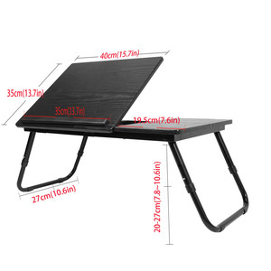 64X35cm Multifunctional Foldable Multi-winkel Adjustment Computer Laptop Desk Table TV Bed Desktop Computer Notebook PC Table - Product Image 2