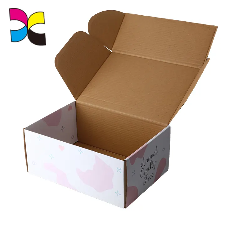 Cajas de envío de papel corrugado con diseño único impreso personalizado, caja de cartón con logotipo personalizado, venta al por mayor