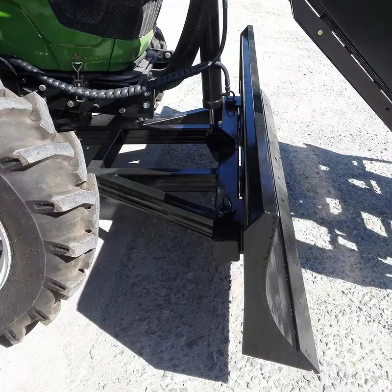 Accesorios de cargador agrícola baratos hechos en China tractor topadora pala máquina deslizante topadora placa