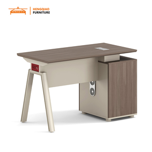 Juego de escritorio y silla de oficina Mesa de escritorio de madera Juego de computadora y silla ejecutiva de oficina Escritorio de oficina simple - Product Image 2