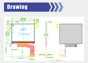 Personalizzabile 2.3 pollici TFT risoluzione del Display 320x240 con interfaccia MCU-8bit - Product Image 6