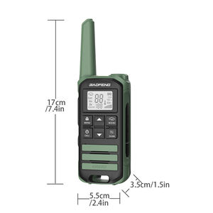 Baofeng FR-22A Mini citofono piccolo Computer colorato citofono Baofeng esterno cantiere civile citofono Hotel