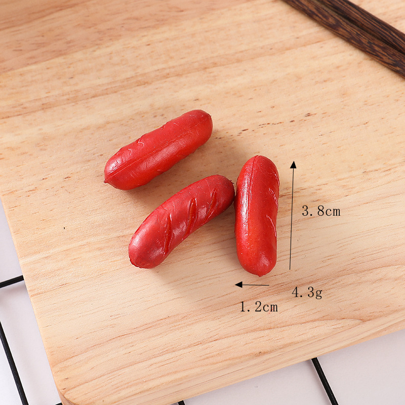Small hot dog