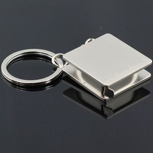 カスタムロゴプロモーションキーホルダー付き小型ミニ巻尺格納式巻尺多機能ツールキーホルダーキーリング - Product Image 4