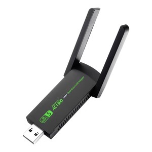 Wireless Network Card Extender Dongle Empfänger Antenne 2.4G & 5G 1300M Wifi USB Adapter Wireless Für PC Linux - Product Image 1