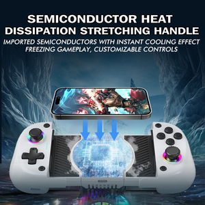 X5mini Disipación de calor Estiramiento Juego Controlador Semiconductor RGB Luz Dual Hall Android IOS Computadora Streaming Steam - Product Image 2