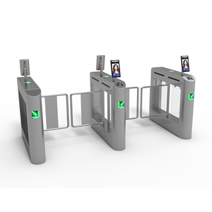 RFID lettore di schede di riconoscimento facciale di controllo di accesso della folla di controllo di sicurezza del cancello d'ingresso del tornello pedonale dell'oscillazione della barriera - Product Image 4