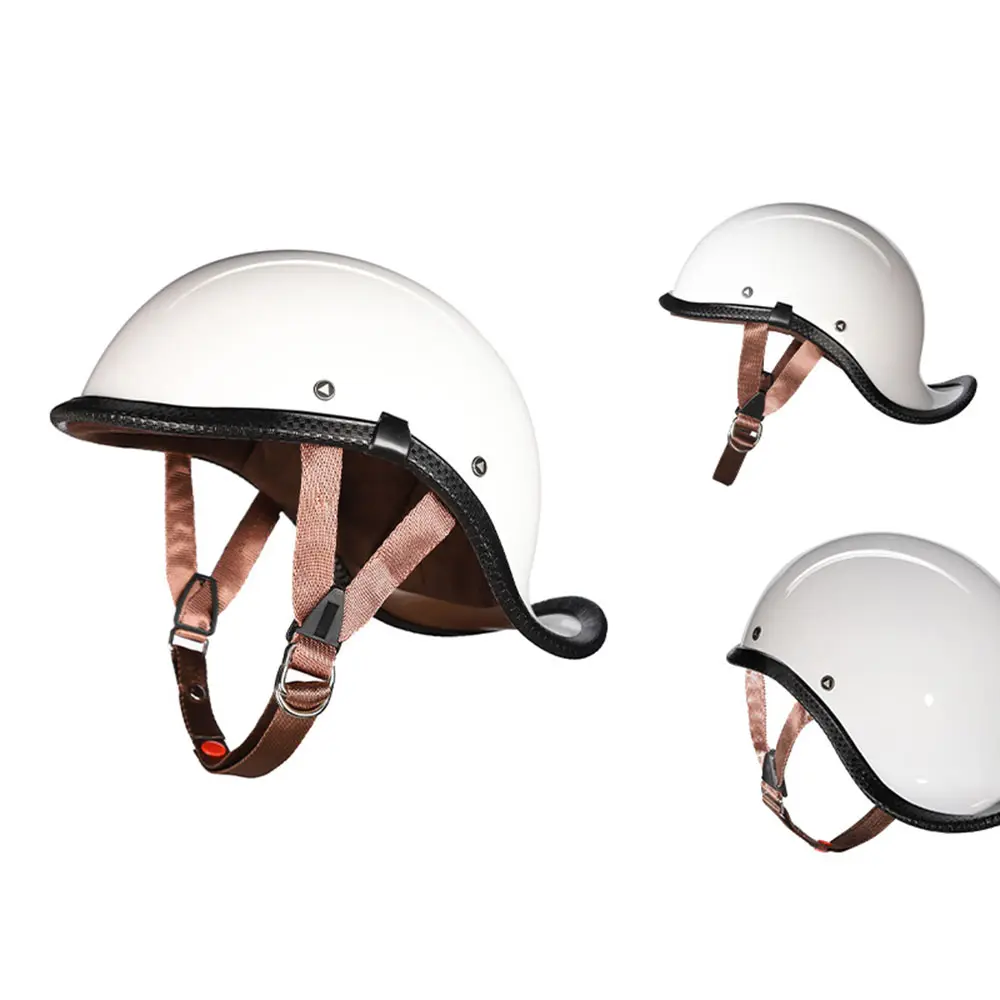 Mũ Bảo Hiểm Nửa Mặt Thiết Kế Thời Trang Chất Lượng Cao Cho Xe Máy Mũ Bảo Hiểm Giảm Giá Hàng Đầu Phụ Kiện Xe Máy Para Motos