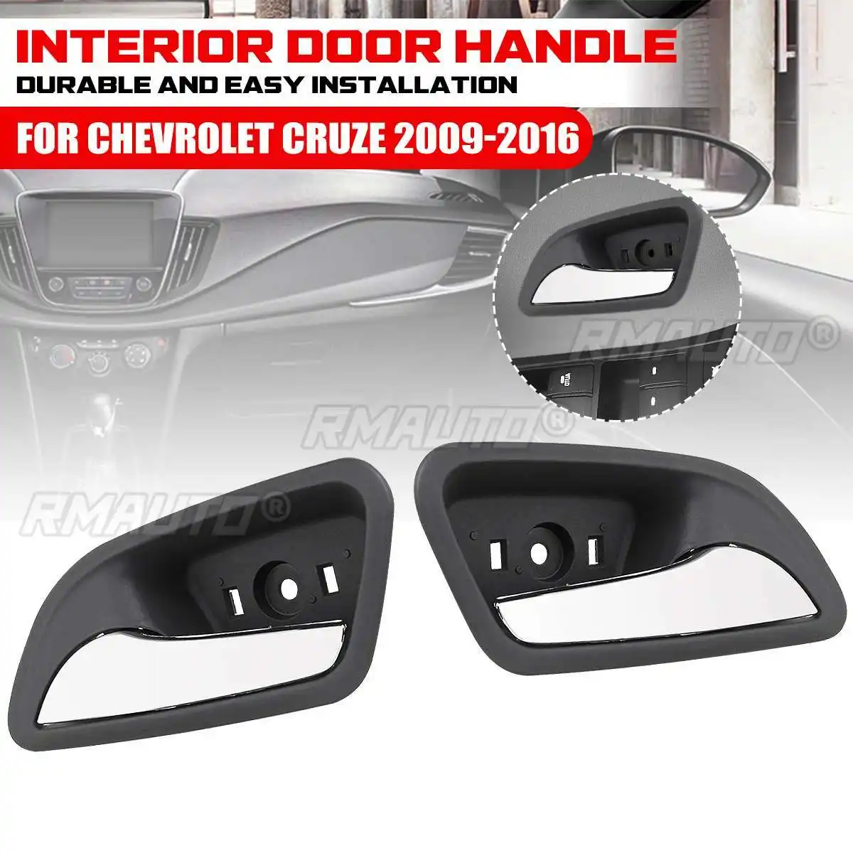 مقبض باب Chevrolet/Cruze 2009-2016 يوضع على اليمين واليسار مقبض الباب الداخلي 2010 2011 2012 2013 2014 2015 96952176 96952178