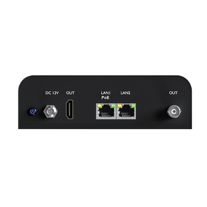 デュアル出力H265 H.264およびNDI標準デコードSRT RTMP RTSP NDI | HB NDI HXビデオデコーダトランスコーダ - Product Image 2