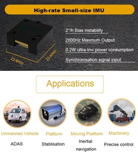 Unidad de medición inercial IS370 MEMS, alta velocidad, tamaño pequeño, IMU, 3 ejes, aceleración y giroscopio - Product Image 3