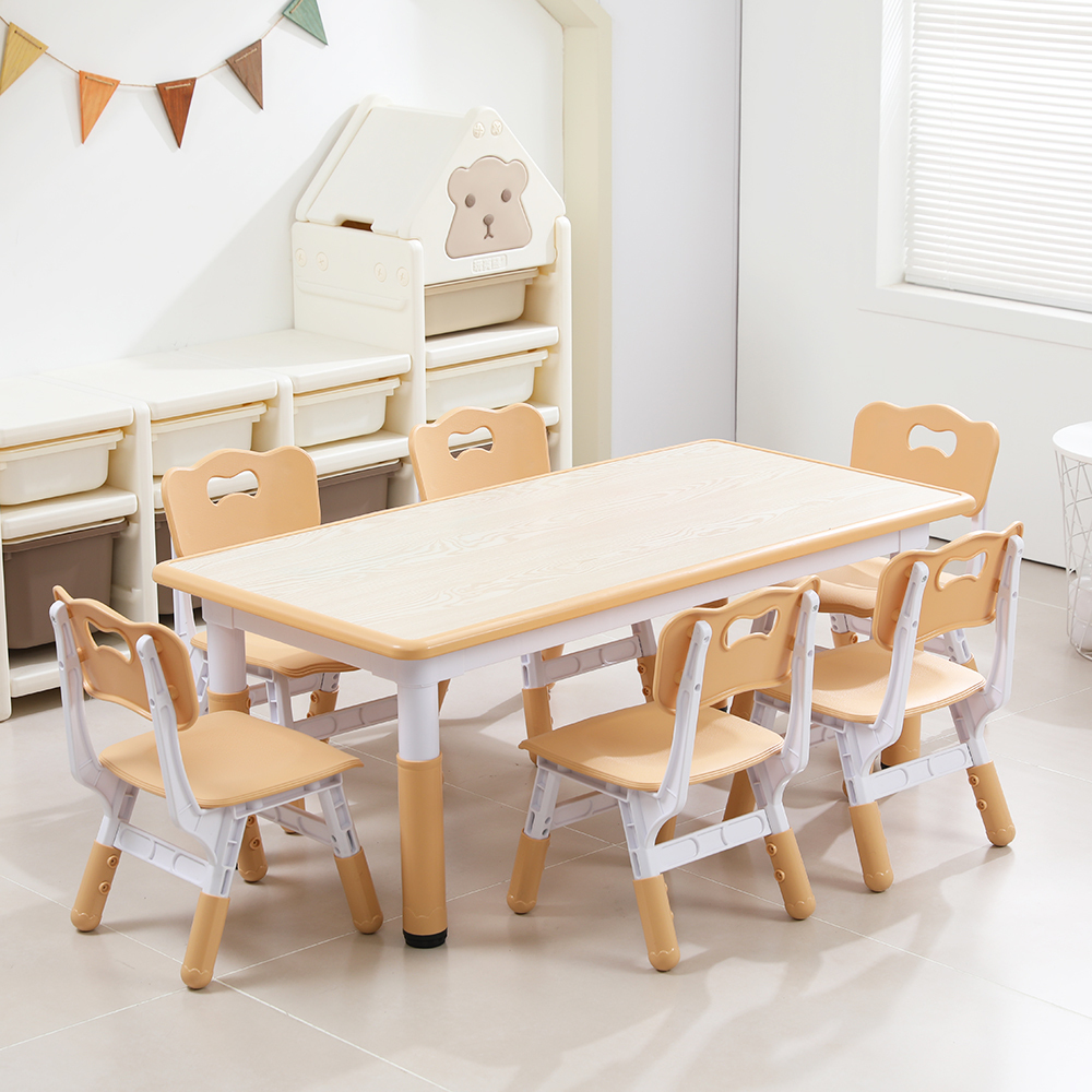 Desktop a venature Brownwood-1 tavolo 6 sedie