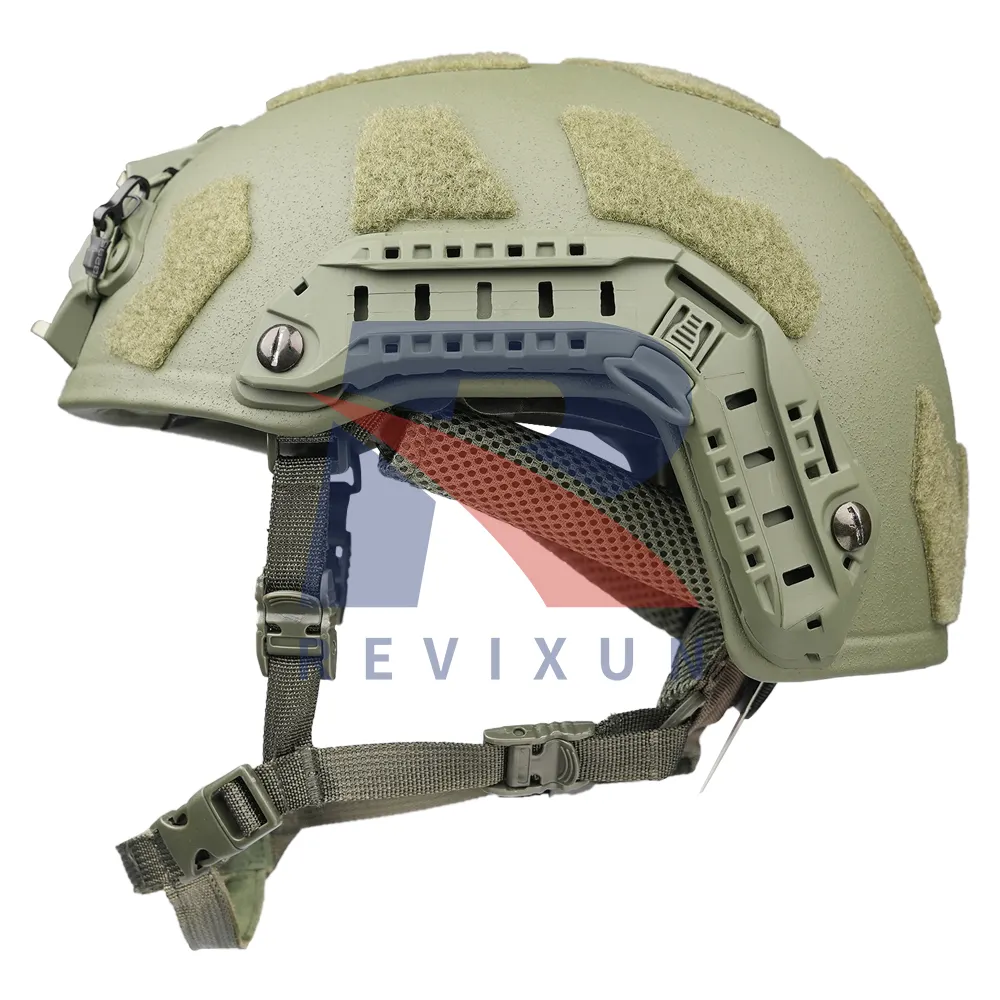 Фабрика REVIXUN, быстрый Тактический Защитный шлем для головы с высоким вырезом, боевой шлем Арамид/кевла
