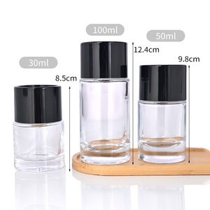 Empty clear <strong>Oval</strong> <strong>Perfume</strong> Spray Bottle Glass Atomizer <strong>Perfume</strong> Set Empty <strong>Perfume</strong> Container with Box - Product Image 3