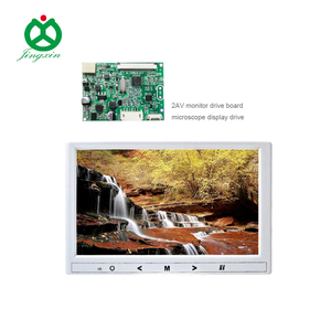 Solución de placa controladora de monitor de pantalla LCD TFT de 7 "con salida RGB/TTL tamaño pequeño 1024*768 admite 2 entradas AV/CVBS