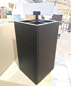 Fanghua Counter top Display Tischplatte Rotierender 4-seitiger Peg board Display Stand - Product Image 4