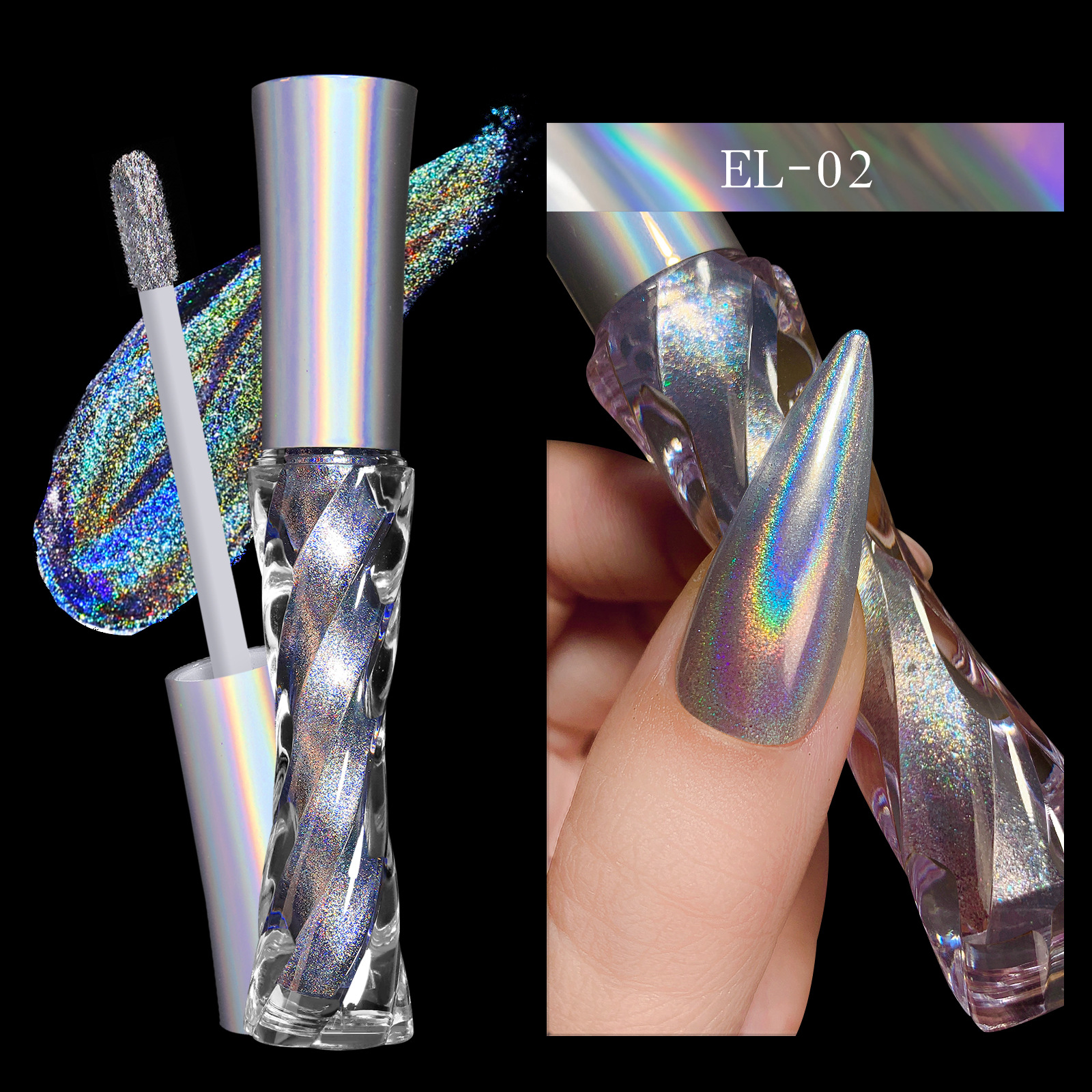 2-laser argent