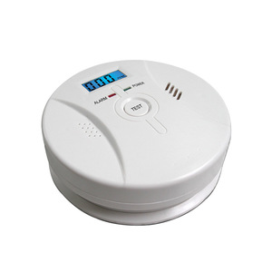 <span class=keywords><strong>Sensor</strong></span> de detector de CO2 doméstico sensível, <span class=keywords><strong>sem</strong></span> <span class=keywords><strong>fio</strong></span>, detector de gás CO, detector de fumo e envenenamento, alarme de aviso, indicador LCD