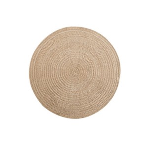 廉价多色圆桌垫家用苎麻编织防滑垫 - Product Image 6
