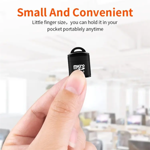 Mini lectores de tarjetas USB2.0 de alta velocidad, lector de tarjetas de memoria para lectores Micro SD Crad para PC, cámara portátil - Product Image 6