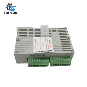 Controlador de programación PLC original, módulo PLC de entrada analógica, DVP04ADS