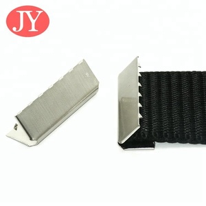 铁金属压接盖软线端盖绳丝带皮夹折叠连接器扣子 - Product Image 1