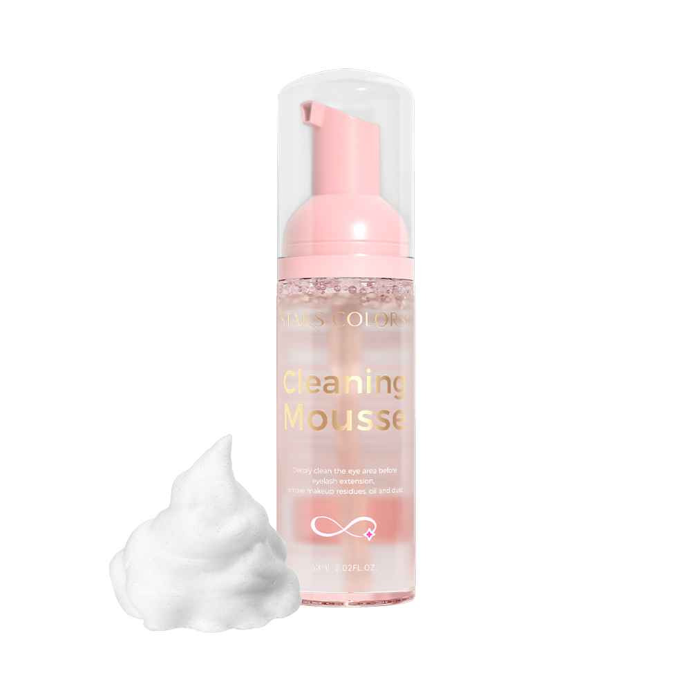 lash shampoo-peach