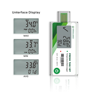 Registrador de datos de temperatura USB con pantalla y generación automática de informes PDF y CSV - Product Image 1