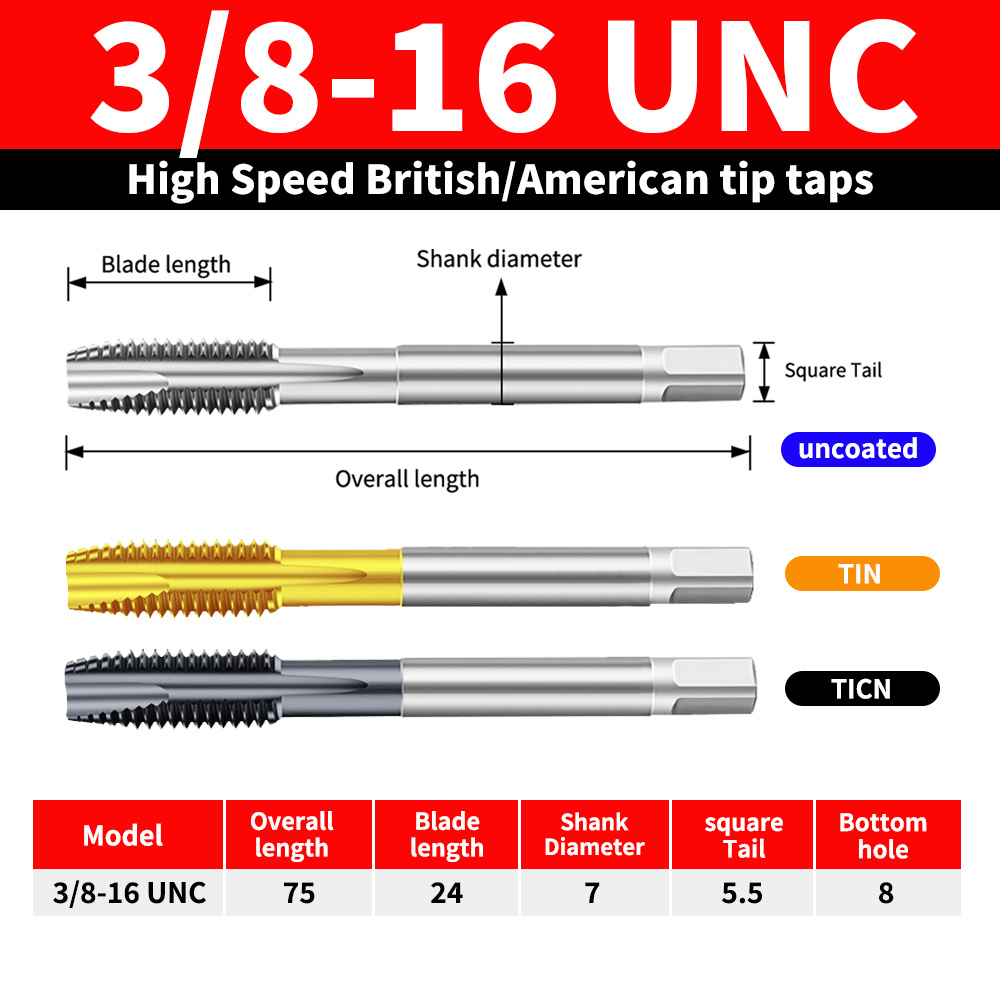 3/8-16 UNC