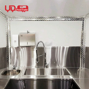 Xe Bán Đồ Ăn Di Động, Xe Bán Bánh Pizza Cho Chó Nóng, Có Trailer Bán Đồ Ăn Nhà Bếp Đầy Đủ Với Tủ Trưng Bày - Product Image 6