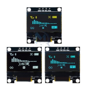 4 pinos 0,96 polegadas OLED IIC <span class=keywords><strong>Display</strong></span> Módulo 128x64 resolução Driver IC tela <span class=keywords><strong>LCD</strong></span> IIC <span class=keywords><strong>I2C</strong></span> <span class=keywords><strong>Interface</strong></span> <span class=keywords><strong>Display</strong></span> para Ardunio