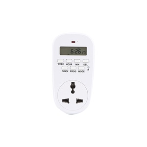 BXST interruttore elettronico Timer digitale multi-funzione presa di temporizzazione programmabile presa per la casa - Product Image 1