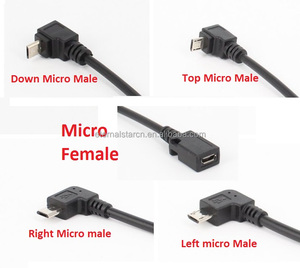 OEM ODM personalizado Micro hembra USB Cable de carga Micro USB placa base Dupont montaje cable trenzado blindaje ordenador Stock - Product Image 6