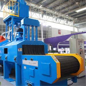 Q6920 Continous Pass Through Shot <strong>Blast</strong> Cleaning Machine /Wheel Blasting Machine Fot Steel Plate and Steel Sheet - Product Image 4