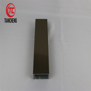 Marco de perfil de aluminio recubierto de polvo anodizado personalizado de alta calidad Serie 6000 para ventana de vidrio fijo - Product Image 5